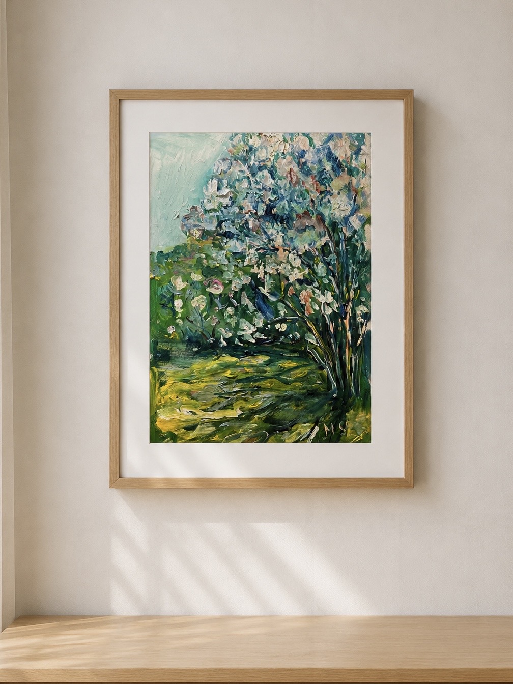 Spring Blossom displayed in a contemporary interior